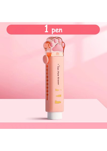 Orange-1pc Kawaii Kedi Paw Silgi Karikatür Sevimli Kalem Silgi Öğrenci Kalem Kauçuk Estetik Okul Yardımcı Programları Okul Malzemeleri Kırtasiye (Yurt Dışından)