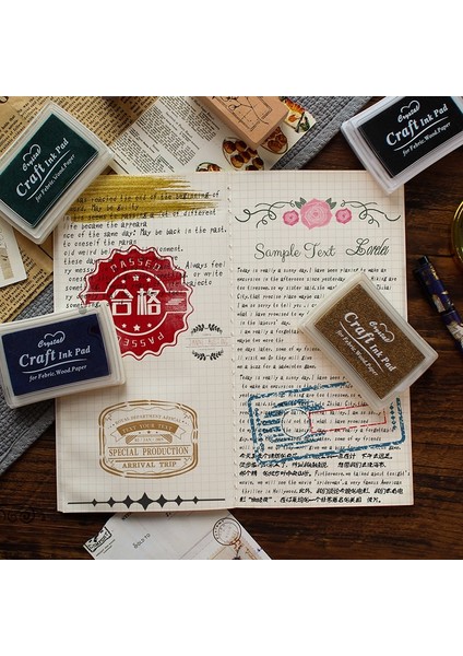 J Kart Sevgilisi 21 Saf Renkli Mürekkep Pedi Damga Özel Inkpad Dıy Araçları Dergisi Dıy Scrapbooking Yaratıcı Kırtasiye (Yurt Dışından) fırsatları