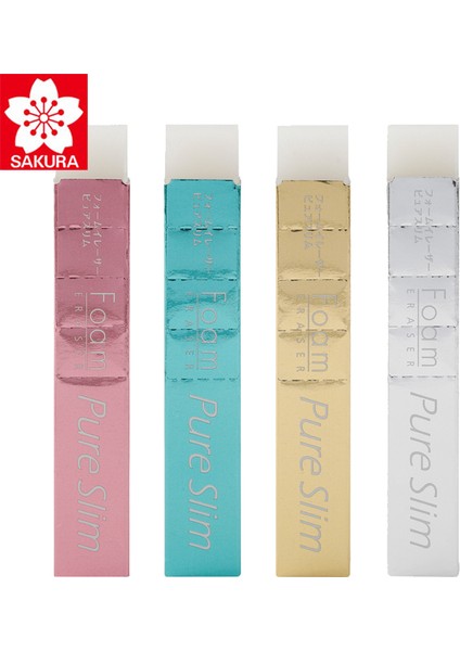 Karışık 4 Adet Japonya Sakura Pureslım Şerit Silgi REPS150 Hiçbir Iz Bırakmaz Çocuk Öğrenciler Yaratıcı Sanat Çizim Silgi Gözyaşı Hattı Tasarımı (Yurt Dışından) fiyatları