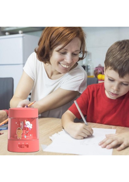 Mavi Elektrikli Kalemtıraş Şeffaf Talaş Tepsi Tasarımlı Kalemtıraş Güçlü Durmayan Motorlu ve Otomatik Durdurmalı Kalemtıraş (Yurt Dışından) fırsatları