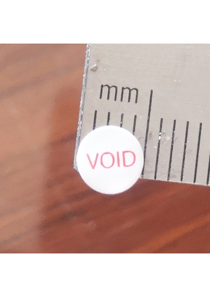 V28E Geçersız Kırmızı 400 Adet 5mm Vida Deliği Güvenlik Mühür Garanti Geçersiz Gevrek Kağıt Etiket Sabotaj Belirgin Kaldırma Geçirmez Onarım Garanti Pulları (Yurt Dışından) indirimleri