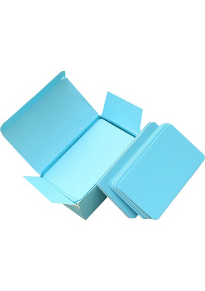 Stil 1 90 Yaprak/lot Yaratıcı Kağıt Boş Dizin Flash Kartlar Dıy Graffiti Kraft Not Defteri Renkli Kelime Mesaj Kartı Papeleria Kawaii (Yurt Dışından)