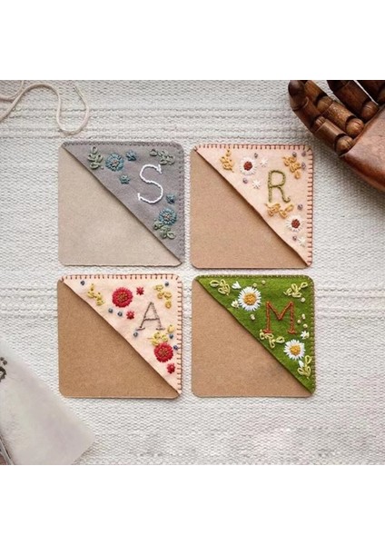 Sonbahar Keçe Imi Işlemeli Yer Imi Coner Kitap Sayfası Işaretleyiciler Köşe Sayfası Klip Kitap Severler Için Hediye Yer Imi Yazar Öğrenci (Yurt Dışından) modelleri