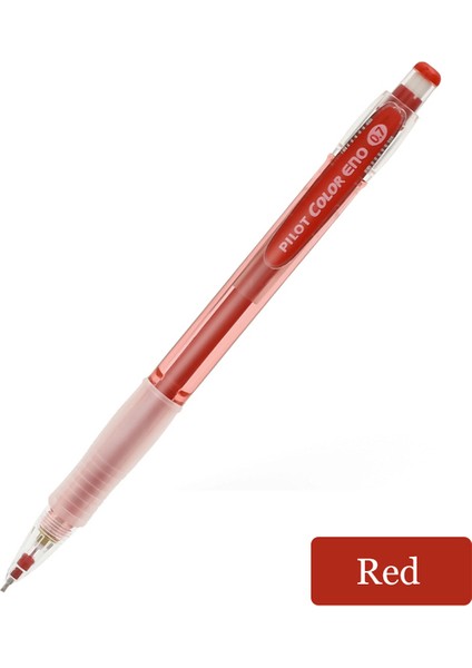 Kırmızı Kalem Lifemaster Pilot Renk Eno Mekanik Kurşun Kalem Karalama Defteri Renkli Kurşun Dolum 0.7mm Kroki Manga Tasarım Kawaii Kırtasiye HCR-197 (Yurt Dışından)