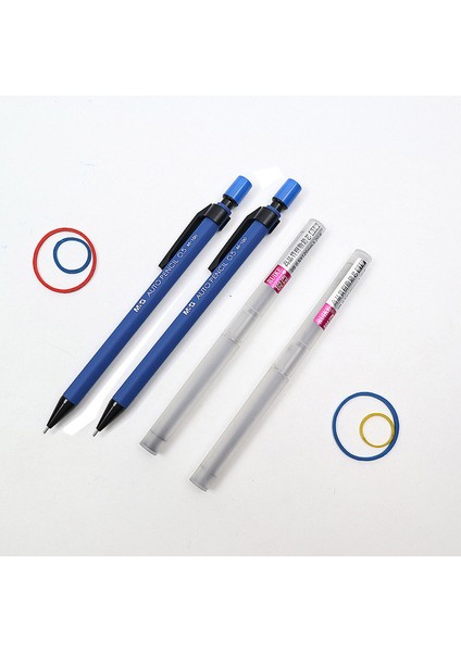 2 Blue-2 Yedekler Otomatik Kalem 0.5 mm Siyah Plastik Mekanik Kurşunkalemler 2b Yedekler Çocuk Çizim Boyama Okul Kırtasiye Malzemeleri (Yurt Dışından)