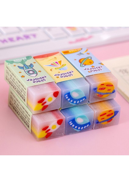 B 1 Adet Ellen Brook Karikatür Sevimli Kawaii Kristal Kelepçe Kauçuk Mini Silgi Seti Çocuklar Için Yenilik Kırtasiye Ofis Okul Malzemeleri (Yurt Dışından)