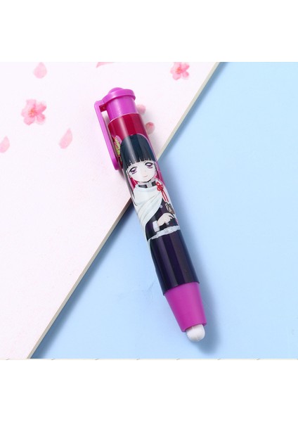 Stil 7 Anime Kauçuk Iblis Avcısı Kalem Silgi Karikatür Öğrenci Kırtasiye Ofis Okul Malzemeleri Basın Tipi Silgi Kochou Shinobu Sevimli (Yurt Dışından)