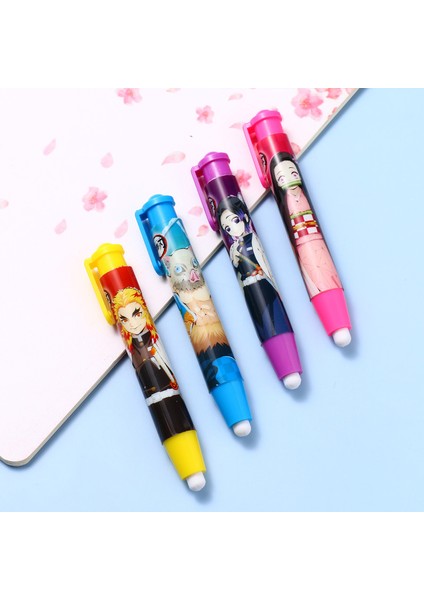 Stil 7 Anime Kauçuk Iblis Avcısı Kalem Silgi Karikatür Öğrenci Kırtasiye Ofis Okul Malzemeleri Basın Tipi Silgi Kochou Shinobu Sevimli (Yurt Dışından) modelleri