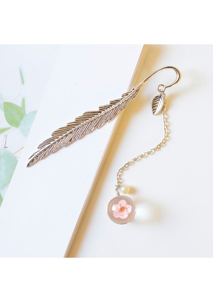 Pembe Sakura Kawaii Kiraz Çiçeği Imleri Sevimli Top Kolye Kitap Sayfası Tutucu Okuma Araçları Kore Kırtasiye Ofis Malzemeleri Öğretmen Hediye (Yurt Dışından) modelleri