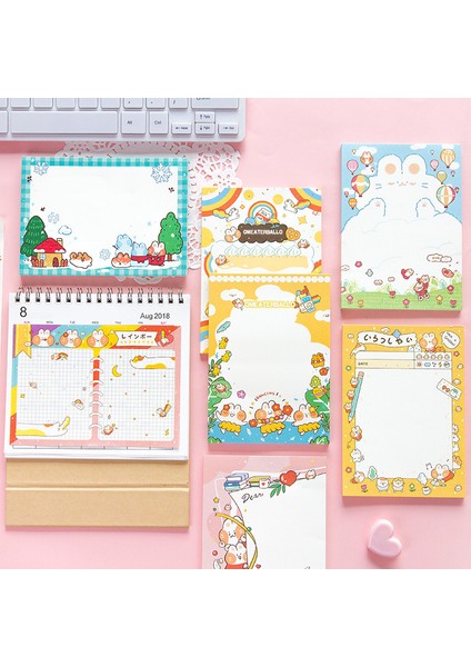 K 50 Sayfa Kawaii Dizüstü Mesaj Defteri Sevimli Planı Dizüstü Kawaii Ofis Malzemeleri Kore Kırtasiye Okul Malzemeleri (Yurt Dışından) indirimleri