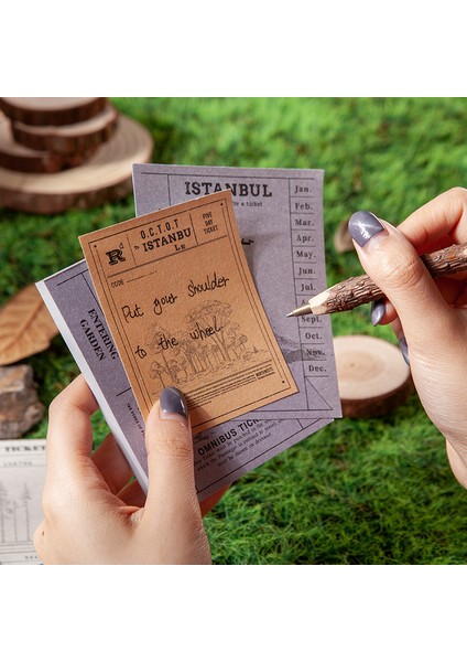 G Dimi 50 Yaprak Gizem Macera Serisi Dağ Orman Bloknot Dekor Scrapbooking Dıy Kırtasiye Ofis Okul Malzemeleri (Yurt Dışından) indirimleri