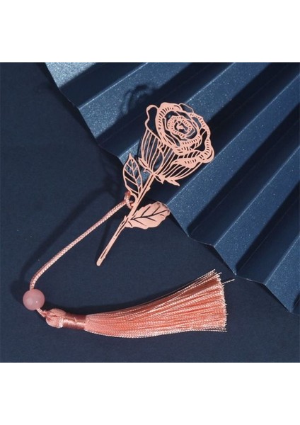 06 1 Adet Vintage Delikli Yaprak Çiçek Kitap Ayracı Metal Okuma Imi Kitap Sayfası Işaretleyici Moda Öğrenci Kırtasiye Doğum Günü Hediyesi (Yurt Dışından)