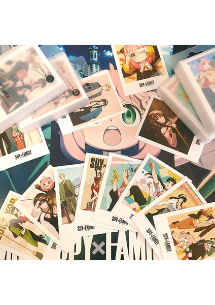 40 Sayfa 40 Adet/takım Anya Loid Yor Lomo Kartları Casus Aile Koleksiyonu Anime Fotocard Pretty Imi Öğrenciler Sabit Sevimli Mesaj Kartı (Yurt Dışından) fiyatları
