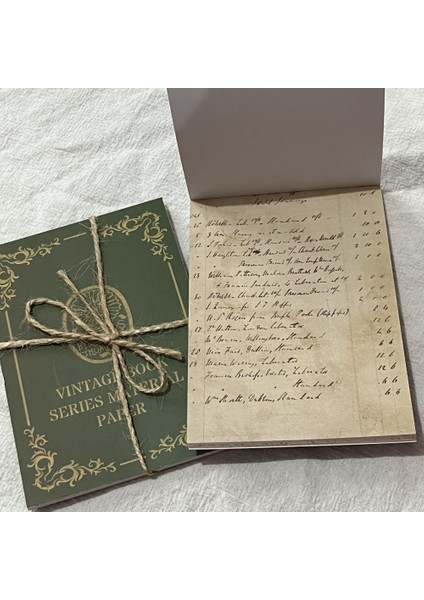 Stil 2 Vintage Klasik Ingilizce Mektup Malzeme Kağıt Retro Hafif Kağıt Deco Scrapbooking Kolaj Arka Plan Dıy Dergisi Günlüğü Zanaat (Yurt Dışından) modelleri
