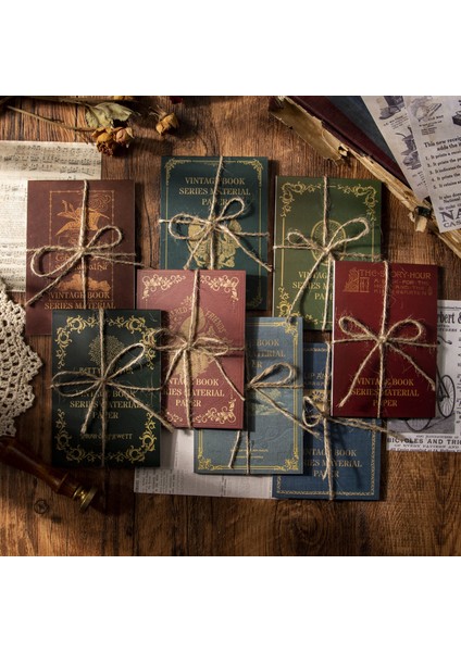 Stil 2 Vintage Klasik Ingilizce Mektup Malzeme Kağıt Retro Hafif Kağıt Deco Scrapbooking Kolaj Arka Plan Dıy Dergisi Günlüğü Zanaat (Yurt Dışından) fırsatları