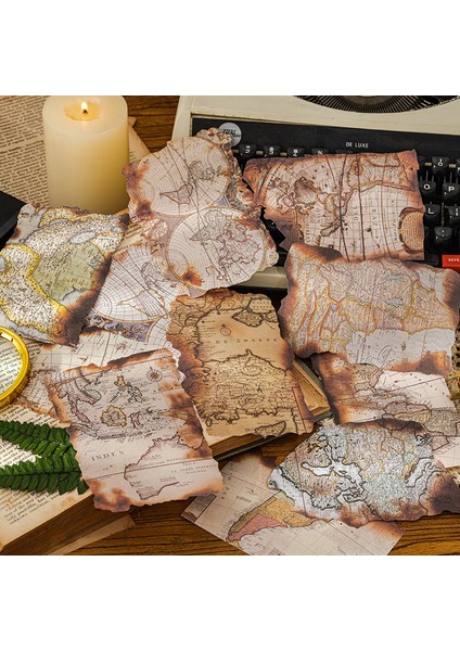 1 Adet 30 Adet Vintage Günlük Kaydı Scrapbooking Malzeme Kağıt Estetik Dekoratif Kraft El Işi Kağıdı Antika Retro Tarzı Not Defteri Hediye (Yurt Dışından) modelleri
