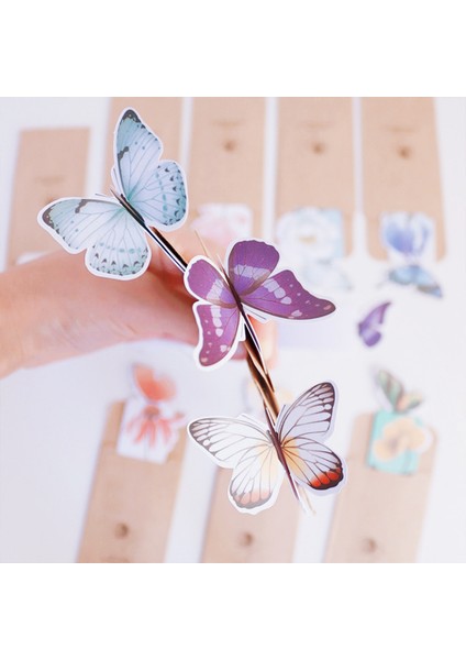 1 Adet Rastgele 10 Adet Kelebek Imleri Kawaii Kırtasiye Kağıt Sayfa Işareti Okuma Aracı Ofis Okul Malzemeleri Kawaii Kırtasiye (Yurt Dışından) fırsatları