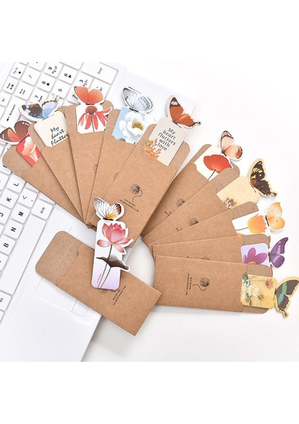 1 Adet Rastgele 10 Adet Kelebek Imleri Kawaii Kırtasiye Kağıt Sayfa Işareti Okuma Aracı Ofis Okul Malzemeleri Kawaii Kırtasiye (Yurt Dışından) indirimleri