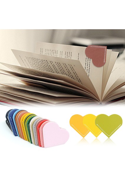 Kitaplar Için 15 Imi Yaratıcı Pu Deri Aşk Kalp Okuma Kitap Ayracı Kitap Sayfa Işaretleyici Kırtasiye Malzemeleri Öğrenci Imi Hediye (Yurt Dışından) fiyatları