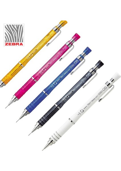 Mavi 1 Adet Orijinal Japonya Kalem Zebra MA42 Mekanik Kurşunkalemler 0.5mm Çizim TECT2WAY Mekanik Kurşun Kalem (Yurt Dışından)