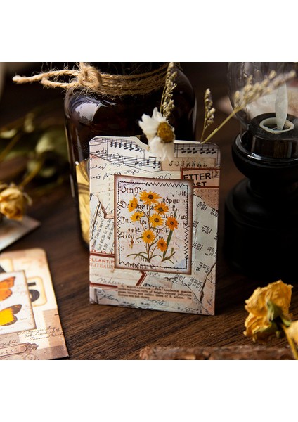 Stil 4 Yeni Perakende Retro Vintage Dağ Deniz Ay Bloknot Günlüğü Deco Malzeme Kağıt Dergisi Scrapbooking Not Defteri (Yurt Dışından) modelleri