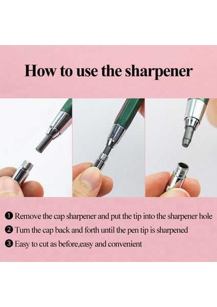 4.0-1PEN-1REFILL-10B 2.0/4.0mm Pres Mekanik/otomatik Kömür Kalem ve Grafit Kurşun/yedekler/çekirdek HB/2B/4B/6B/8B/10B/12B Sanat Çizimi Kırtasiye (Yurt Dışından) fırsatları