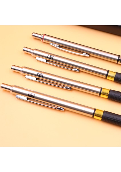 1 Adet 2.0 Kalem Seti Sanat Mekanik Kurşun Kalem Seti Metal Ressamlığı Hb 2b Kurşun Yetişkinler, Çocuklar, Sanatçı Yazma Çizim, Eskiz 0.5 0.7 0.9 2.0 (Yurt Dışından)