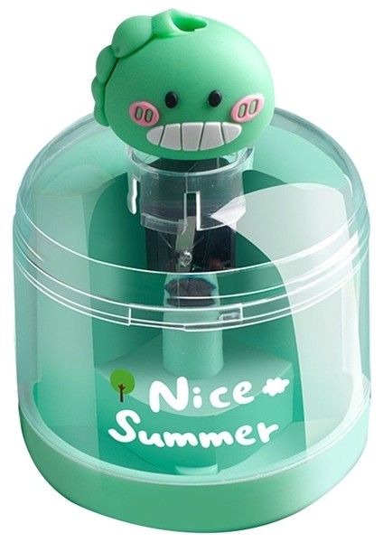 Canavar Karikatür Elektrikli Kalemtıraş Otomatik Beslemeli Temizle Tıraş Kutusu Kaymaz Paspaslar Öğrenci Okul Erkek Kız Sınıf Ödülleri (Yurt Dışından)