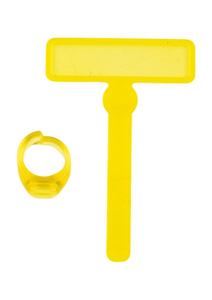 Çocuklar Için Sarı Hiperaktif Erken Okuyucular Çocuk Okuma Büyüteci 1 Adet Rehberli Okuma Şeritleri Parmak Odak Vurgulayıcı Disleksi Araçları (Yurt Dışından)