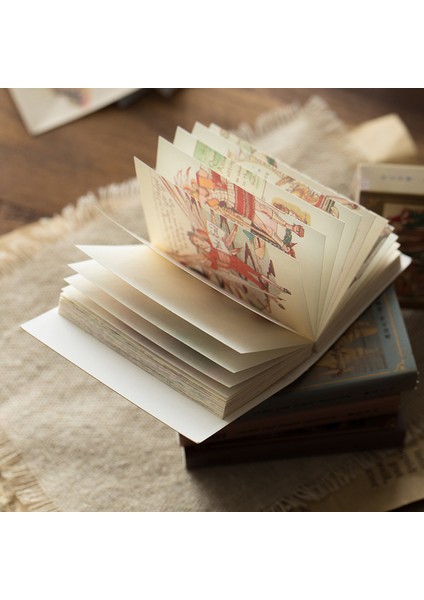 11 100 Adet Retro Malzemeler Kağıt Sevimli Mini Kitap Peri Masalı Posteri Dıy Scrapbooking Sanat Kolaj Fotoğraf Albümü Önemsiz Günlük Kraft El Işi Kağıdı (Yurt Dışından) indirimleri