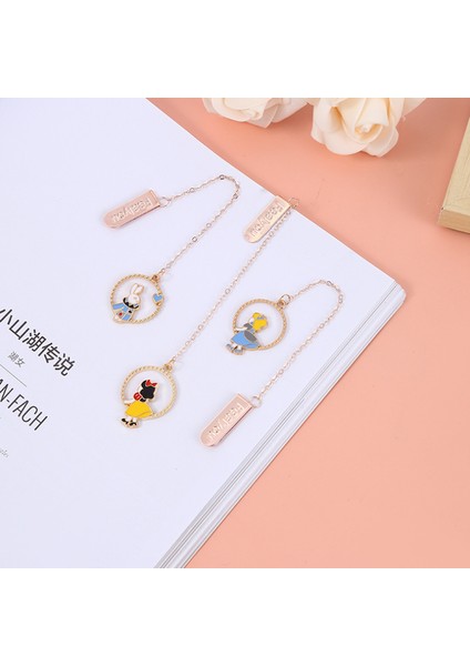 Rastgele 1 Adet Küçük Tavşan Apple Imi Sevimli Aksesuarları Boyama Kabartma Kitap Ayracı Sayfa Klasörü Öğrenci Ofis Okul Malzemeleri Kırtasiye (Yurt Dışından) fırsatları