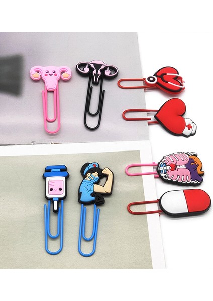 4129-07 50 Adet 50 Adet Tıbbi Tarzı Pvc Imleri Stetoskop Kitap Aksesuarları Öğretmen Ofis Kırtasiye Okul Öğrencileri Malzemeleri Çocuklar Hediye (Yurt Dışından) modelleri