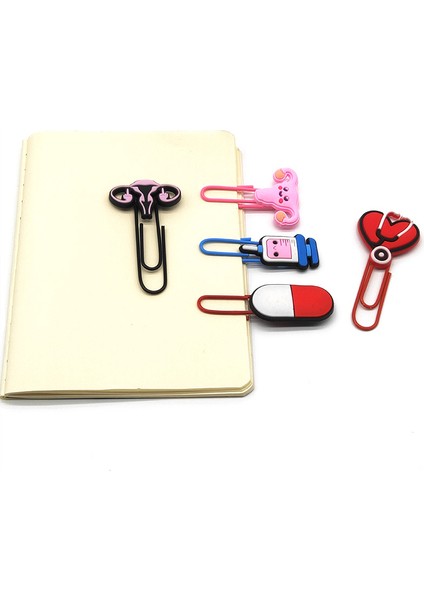 4129-07 50 Adet 50 Adet Tıbbi Tarzı Pvc Imleri Stetoskop Kitap Aksesuarları Öğretmen Ofis Kırtasiye Okul Öğrencileri Malzemeleri Çocuklar Hediye (Yurt Dışından) fırsatları