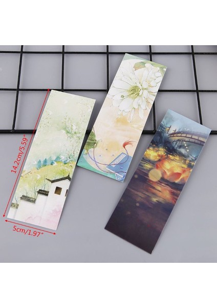 Stil 7 30 Adet Yaratıcı Çin Tarzı Kağıt Imleri Boyama Kartları Retro Güzel Kutulu Imi Hatıra Hediyeler Xxuc (Yurt Dışından) modelleri