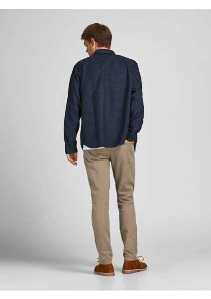 Jpstmarco Jjdave Bej Keten Erkek Pantolon 12174307 32-32 - Bej fiyatları