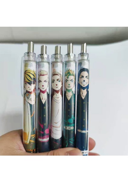 B 0.5mm Kalem Tokyo Revengers Sano Manjirou Tachibana Hinata Kawata Souta Tükenmez Kalemler Mavi Dolum Tükenmez Kalem Ofis Okul Yazma Kırtasiye (Yurt Dışından) fırsatları