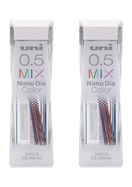0.5 2 Kutu Karışık Renk Zebra Drafıx DM3/5/7/9-300 Mekanik Kurşun Kalem, 0.3mm 0.5mm 0.7 0.9 Taslak Çizim Otomatik Kalemler, Uni Hb 2b Yedek Uçları Değiştirin (Yurt Dışından)