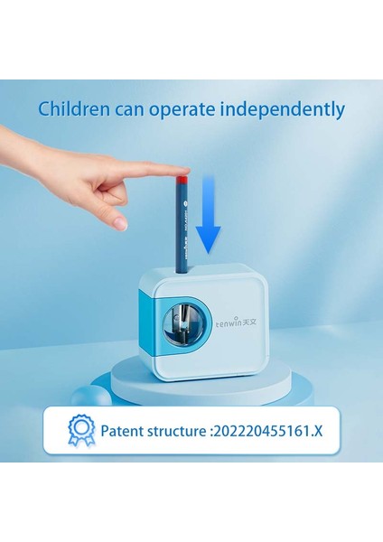 Pembe Tenwin Yeni Otomatik Elektrikli Kalemtıraş Mini Karikatür Kamera Kalemtıraş Çocuklar Için Sanatçılar Okul Malzemeleri Kırtasiye (Yurt Dışından) fırsatları