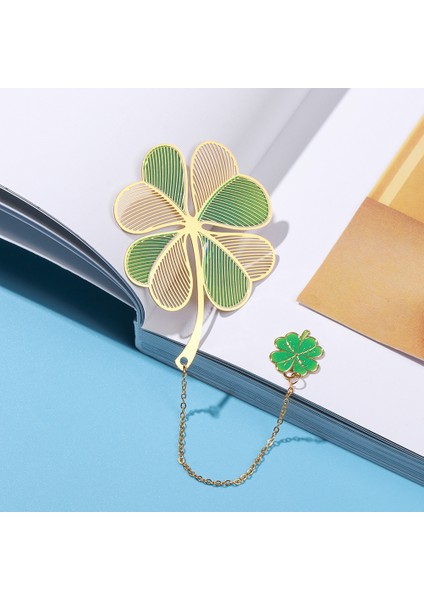 Zincir Lotus 1 Adet Çin Tarzı Lotus Yaprağı Boyalı Vintage Metal Kitap Ayracı Zincir Işareti Kitap Klibi Metal Içi Boş Püskül Retro Yaratıcı Kolye (Yurt Dışından) modelleri