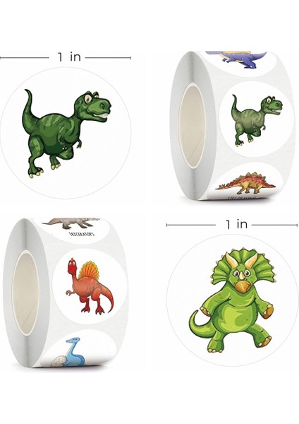 QY1541-300PCS 100-500PCS Çocuk Karikatür Çıkartmalar Küçük Dinozor Desen Çocuklar Kırtasiye Malzemeleri Okul Öğretmen Malzemeleri Ödül Çıkartmalar (Yurt Dışından) modelleri