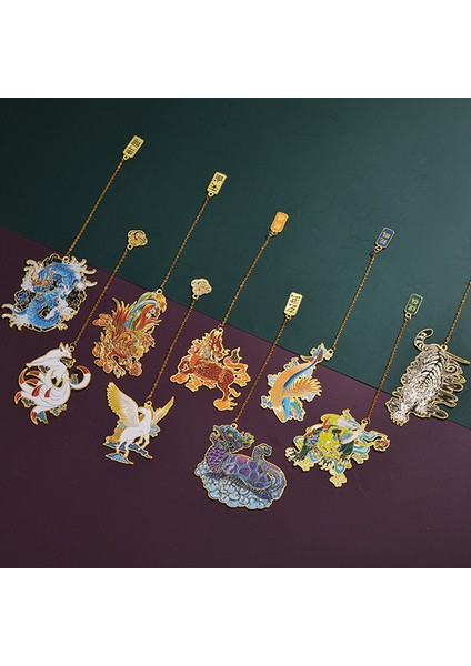 Stil 5 Çin Tarzı Retro Hayvanlar Imi Yaratıcı Metal Içi Boş Kutup Tilki Kitap Klipsi Öğretmenler Öğrenciler Hediye Okul Ofis Malzemeleri (Yurt Dışından) fiyatları