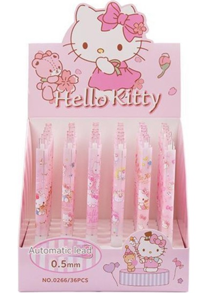 B-Kuromi 36 Adet Sanrio 36 Adet Karikatür Mekanik Kurşun Kalem Hello Kitty Kuromi Hareketli Kalemler Öğrenci Kırtasiye 0.5 Siyah Okul Çocukları Yazma Kalem (Yurt Dışından) modelleri