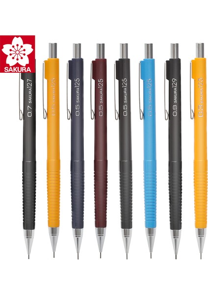 0.5mm Siyah Sakura XS-123/125/127/129 Mekanik Pres Otomatik Kalem Aktivite Kalemleri 0.3/0.5/0.7/0.9mm Çizim Yazma Okul Kırtasiye (Yurt Dışından) fiyatları