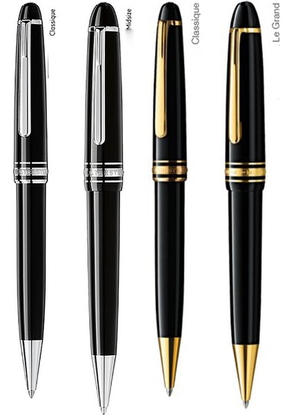 Gümüş Tükenmez Kalem Monte Meisterstuck Koleksiyonu Siyah Reçine Tükenmez Blance MB Rollerball Kalemler Platin Kaplamalı Kakma Seri Numarası 163 Kutulu (Yurt Dışından) fiyatları