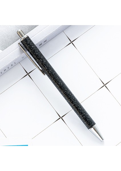 Gül Altın Tükenmez Kalemler Metal Basın Geri Çekilebilir Pürüzsüz Yazma Altın Pembe Kız Hediye Dayanıklı Ofis Okul Malzemeleri Kırtasiye Yazma Kalem (Yurt Dışından)