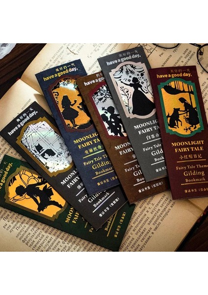 Alice In Wonderland 3 Adet Kawaii Kağıt Kitap Ayracı Siyah Kedi Kitap Ayracı Peri Masalları Serisi Altın Gümüş Folyo Kitap Ayraçları Hediye Kırtasiye Malzemeleri (Yurt Dışından) fiyatları