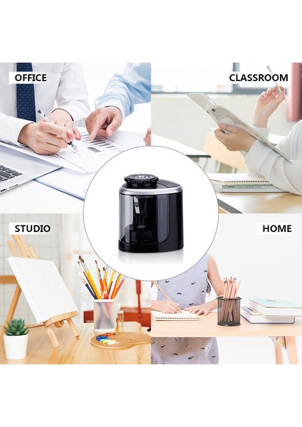 Pembe Elektrikli Otomatik Kalemtıraş Güvenli Öğrenci Helisel Çelik Bıçak Bileyici Sanatçılar Çocuklar Yetişkinler Için Renkli Kalemler (Yurt Dışından) indirimleri