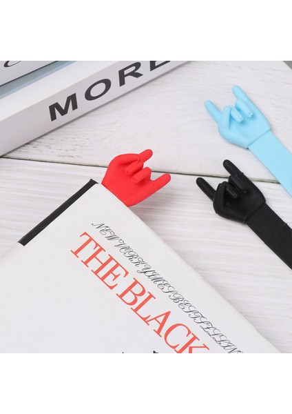 B-2 1 Adet Yaratıcı Rock Jest Müzik Kitap Ayracı Silikon Parmak Kişiselleştirilmiş Silikon Kitap Işaretleyici Ofis Okul Malzemeleri (Yurt Dışından) fiyatları