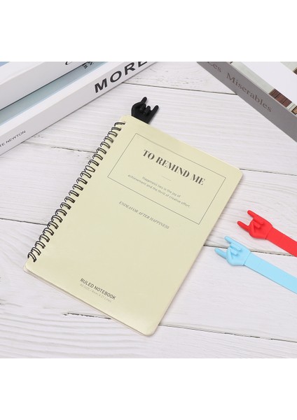 B-2 1 Adet Yaratıcı Rock Jest Müzik Kitap Ayracı Silikon Parmak Kişiselleştirilmiş Silikon Kitap Işaretleyici Ofis Okul Malzemeleri (Yurt Dışından) modelleri