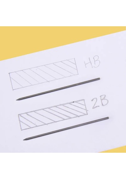 2b Mavi Set B Deli Mekanik Kurşun Kalem 2.0mm Kurşun Hb 2b Kroki Yazma Otomatik Kalem Yedekler Çocuklar Için Kırtasiye Kalemtıraş Kalem (Yurt Dışından) fırsatları